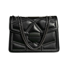 Load image into Gallery viewer, MILAN STUDDED BAG - BLACK
